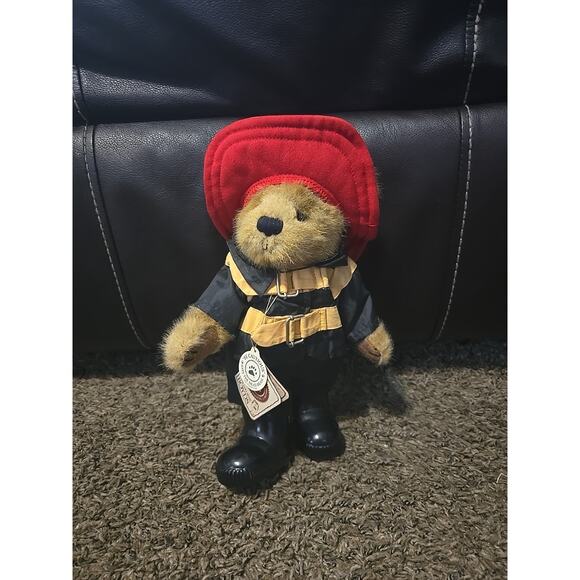 Boyds Bear Buckley the Fire Fighter #917373 2001 Tall Soft Plush - Picture 1 of 4